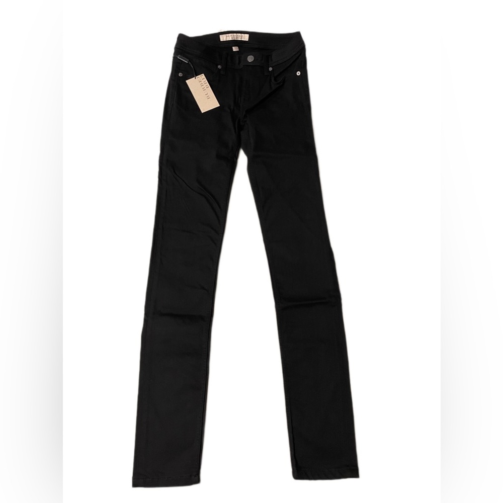 Women’s Burberry Brit Slim Jeans Black NWT